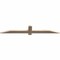 Ekena Millwork Eugene Smooth Timber Gable Bracket, Douglas Fir, 60"W x 10"H x 1 1/2"D x 3 1/2"F, 4/12 Pitch GBW060X10X0204EUG00SDF - alternate 4